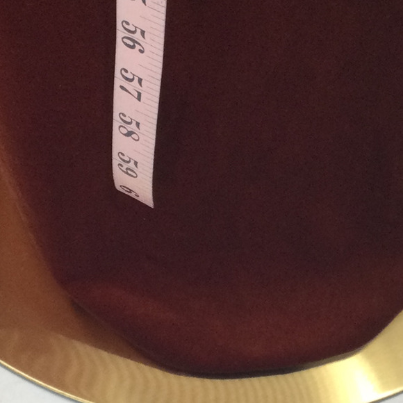 AW BRIDAL SZ 4 S Burnt Orange Eleonora Velvet Prom Bridesmaid Maxi Dress NEW 0B5 - Picture 4 of 4